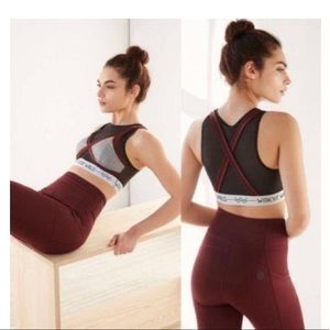 UO WITHOUT WALLS | sports bra w sheer panels